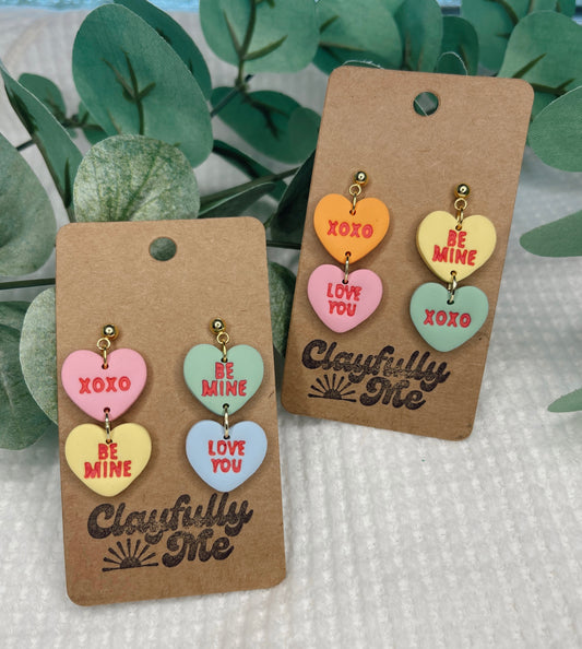 Two Tier Candy Hearts