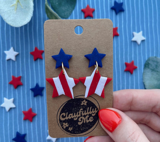 Stars & Stripes Dangles