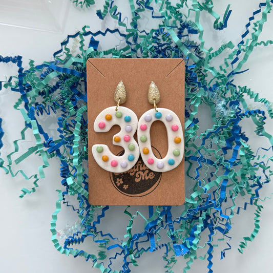 Birthday Candle Earrings