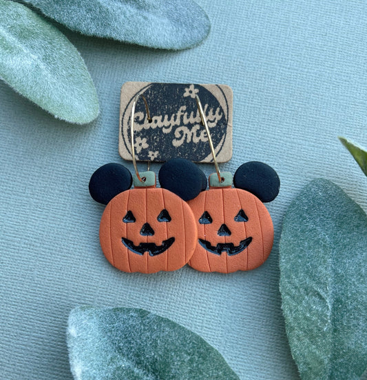 Mickey Jackolantern Dangles