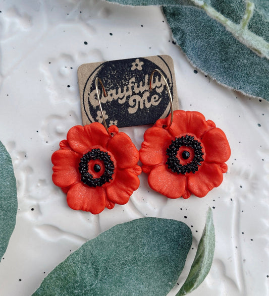 Poppy Hoops