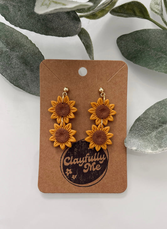2 Tier Small Sunflowers
