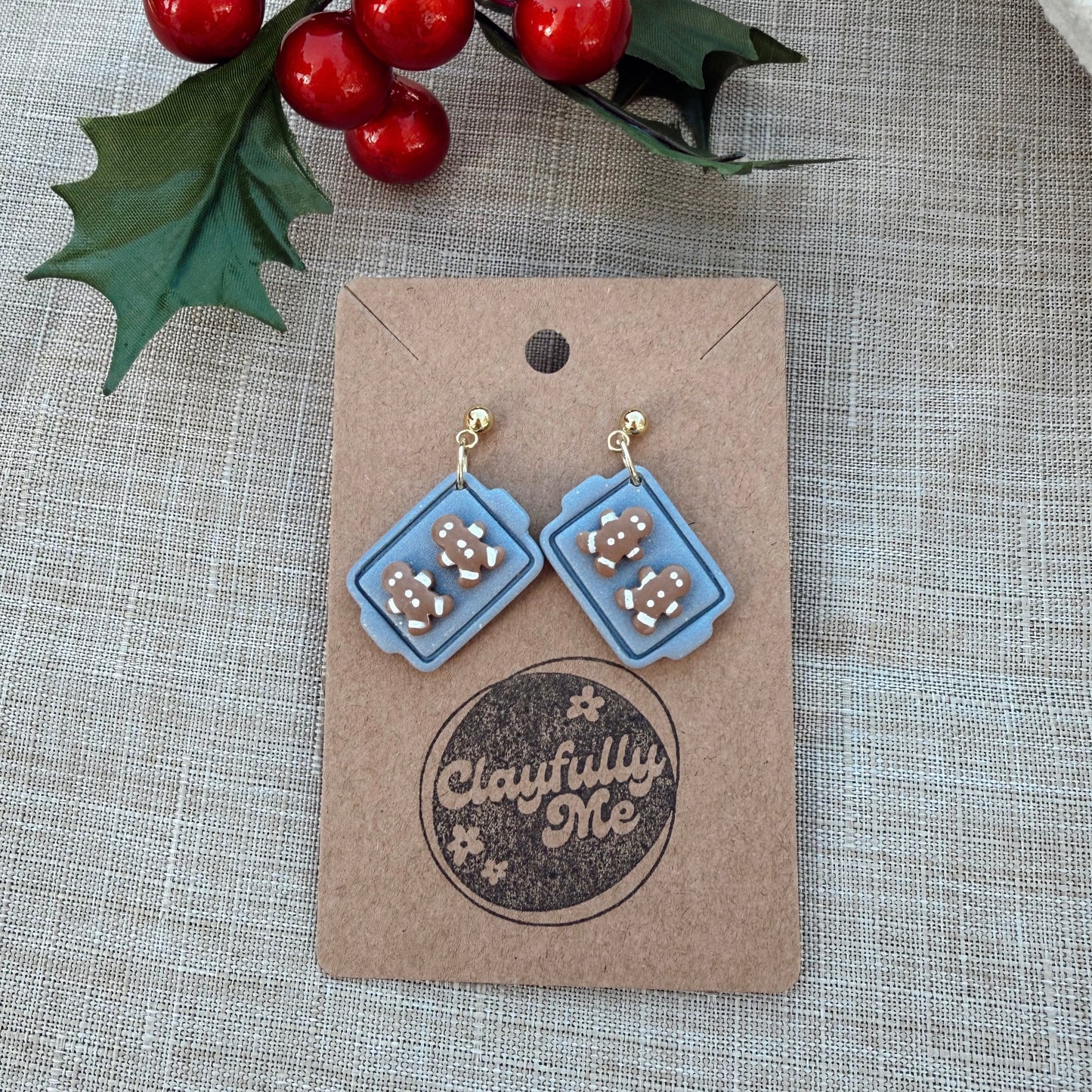 Gingerbreads on Baking Sheet