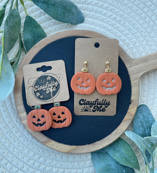 Jack-O-Lantern Dangles/Studs