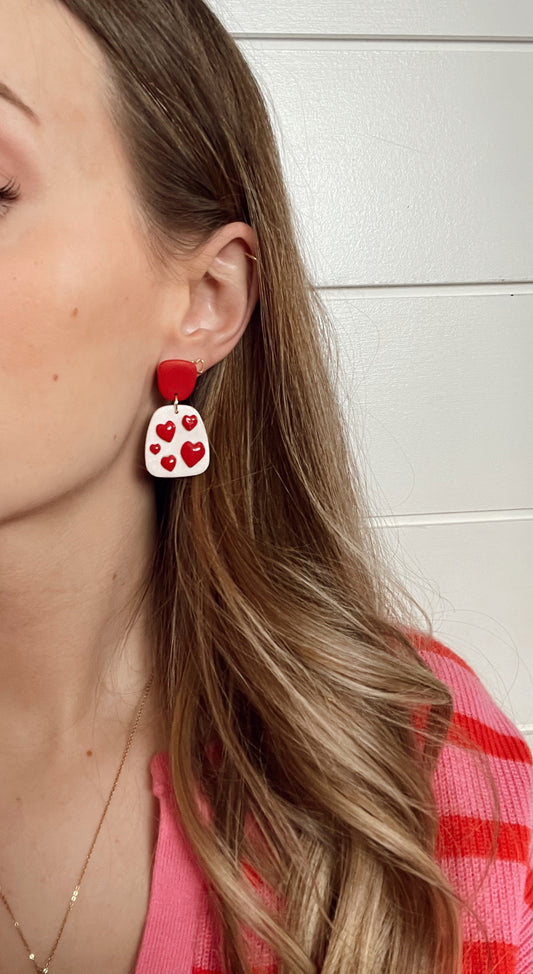 Red Heart Dangles