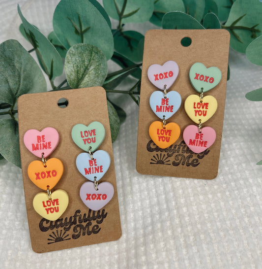 Three Tier Candy Hearts