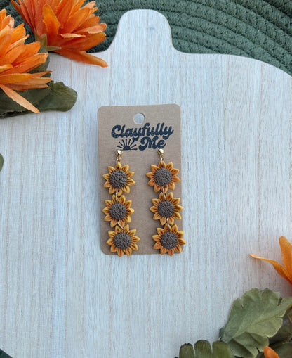 Sunflowers Studs/Dangles