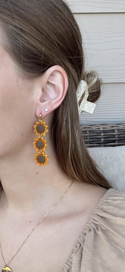 Sunflowers Studs/Dangles