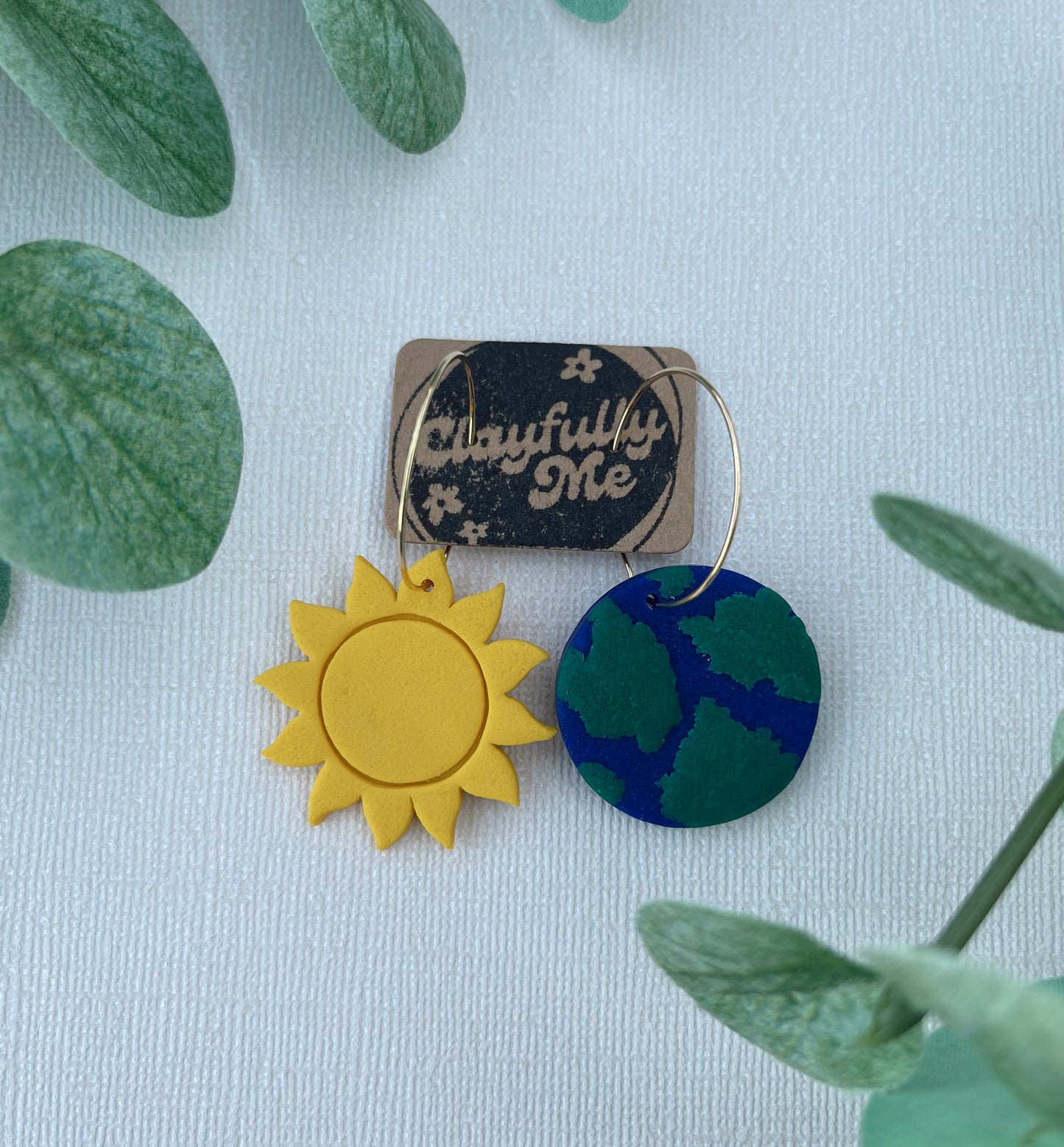 Earth & Sun Dangles