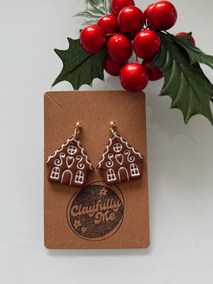 Elegant Gingerbread House