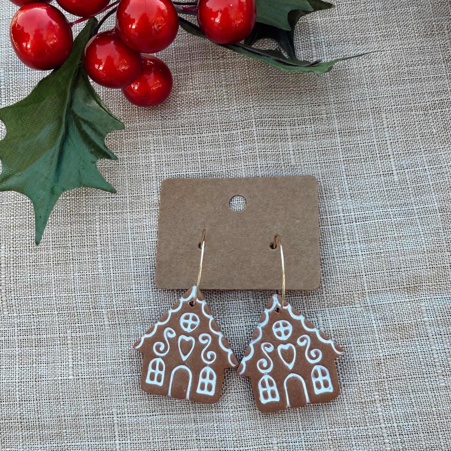 Elegant Gingerbread House