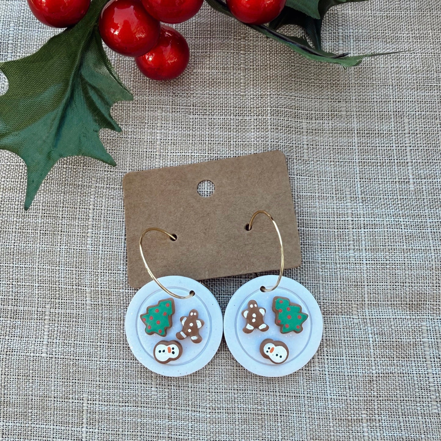 Plate of Christmas Cookies