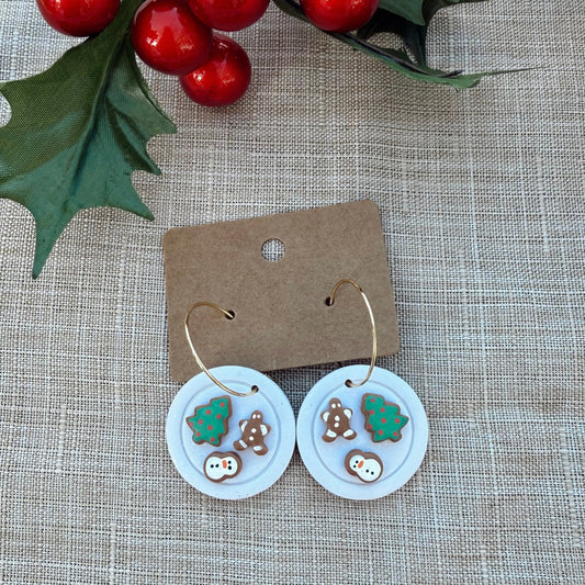 Plate of Christmas Cookies