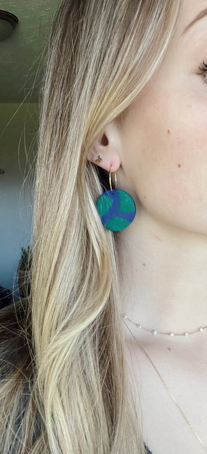 Earth & Sun Dangles