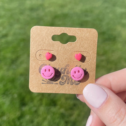 Pink Studs