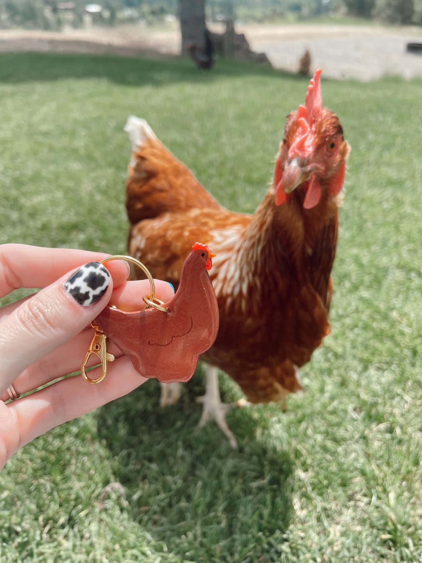 Farm Animal Keychain